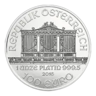 1 oz Austrian Platinum Philharmonic (Random Year)