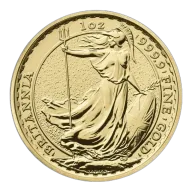 1 oz British Gold Britannia (Random Year)