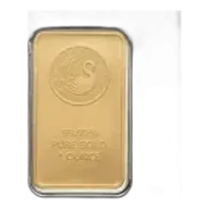 1 oz Minted Kangaroo Gold Bullion Bar Perth Mint - Pre-Owned
