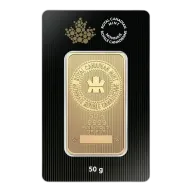 50g Royal Canadian Mint Gold Bar
