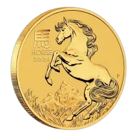 Perth Mint 2026 Year of the Horse 1/20oz Gold Bullion Coin