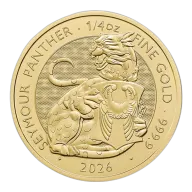 2026 UK Tudor Beasts Seymour Panther 1/4oz Gold Coin