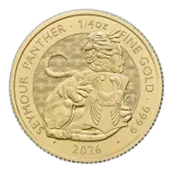 2026 Tudor Beasts 'Seymour Panther' 0.25 oz Gold Bullion Coin