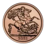 2021 Gold Double Sovereign Bullion Coin