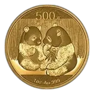 1 oz Panda Gold Coin