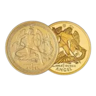 Pre-Owned Isle of Man Angel 1 oz Gold Bullion Coin - Our Choice