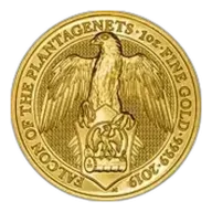 2019 1 oz Gold Coin Queen's Beasts Bullion Falcon of the Plantagenets
