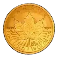 2007 0.25 oz Gold Coin Maple Bullion