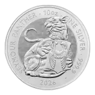 10 oz Tudor Beasts Silver Coin