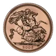2006 Gold Half Sovereign Elizabeth II Bullion