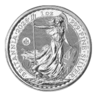 2026 Britannia 'International Hong Kong Privy' 1 oz Silver Bullion Coin - Pre-Owned