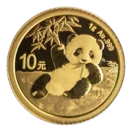 2020 1 Gram Chinese Gold Panda Bullion Coin