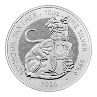 2026 10 oz United Kingdom Tudor Beasts "The Seymour Panther" Silver Bullion Coin