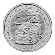 2 oz Tudor Beasts Silver Coin