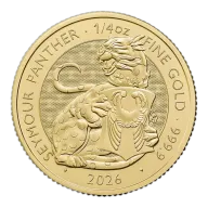1/4 oz Tudor Beasts Seymour Panther Gold Coin | 2026