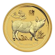 1/4 oz Perth Mint Lunar Gold Coin