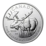 1 oz Wildlife Silver Coin