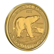 2018 Canadian 1/10 oz Gold Polar Bear Coin