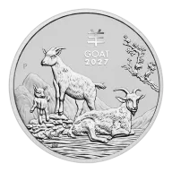 1oz Perth Mint Lunar Year of the Goat Silver Coin 2027