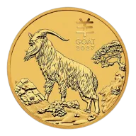 1/10oz Perth Mint Lunar Year of the Goat Gold Coin 2027