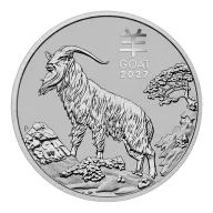 1oz Perth Mint Lunar Year of the Goat Platinum Coin 2027