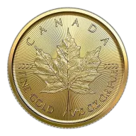 1/10 oz Canadian Gold Maple Leaf Uncirculated - Random Year