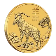 Perth Mint 2027 Year of the Goat 1/10oz Gold Bullion Coin **IN STOCK**
