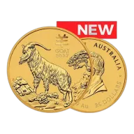 1/4oz Gold Coin 2027 Year of the Goat - Perth Mint