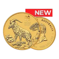 10oz Gold Coin 2027 Year of the Goat - Perth Mint
