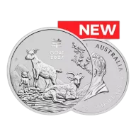 2oz Silver Coin 2027 Year of the Goat - Perth Mint