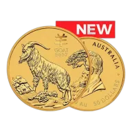 1/2oz Gold Coin 2027 Year of the Goat - Perth Mint