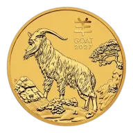 1/4 oz Lunar III Goat Gold Coin | 2027