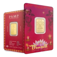 5g Gold PAMP Diwali Lakshmi and Sacred Cow