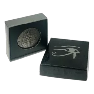 Pre-Owned 2017 Republic of Chad Egyptian Relic Ramesses II Afterlife 2oz Silver Coin - VAT Free