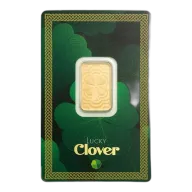 PAMP Lucky Charm Four-Leaf Clover 5g Gold Bar