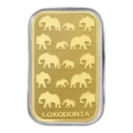 20g Gold Bar | Loxodonta Africana | Rand Refinery | QR Code