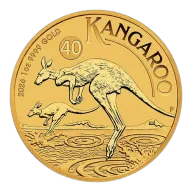 1oz Perth Mint Gold Kangaroo Coin 999.9