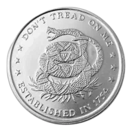 1 oz Second Amendment Silver Round