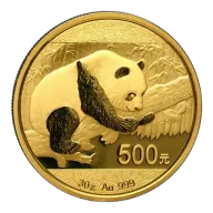 30g China Panda Gold Coin