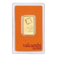20 Gram Valcambi Gold Bar - in Assay