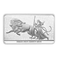 2025 100 oz Una and the Lion Silver Bar