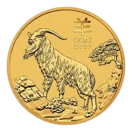 2027 Australian Lunar Goat 1/20oz Gold Coin