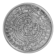 Pre-Owned Aztec 1oz Silver Round