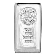 10oz Perth Mint Silver Cast Bar