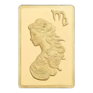 Pamp Suisse 1/2 Gram Gold Zodiac--Virgo