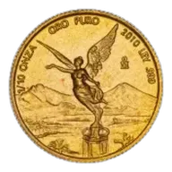 2010 Gold Libertad 0.1 oz Bullion Coin - Pre-Owned