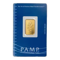 Pre-Owned PAMP Rosa 5g Gold Bar