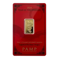 Pamp Suisse 5 Gram Gold - 2024 Azure Dragon
