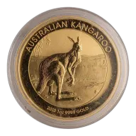 2013 1 oz Australian Gold Kangaroo Nugget Bullion Coin