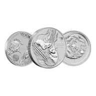 2 oz Random Silver Coin 62.2 g 999.5